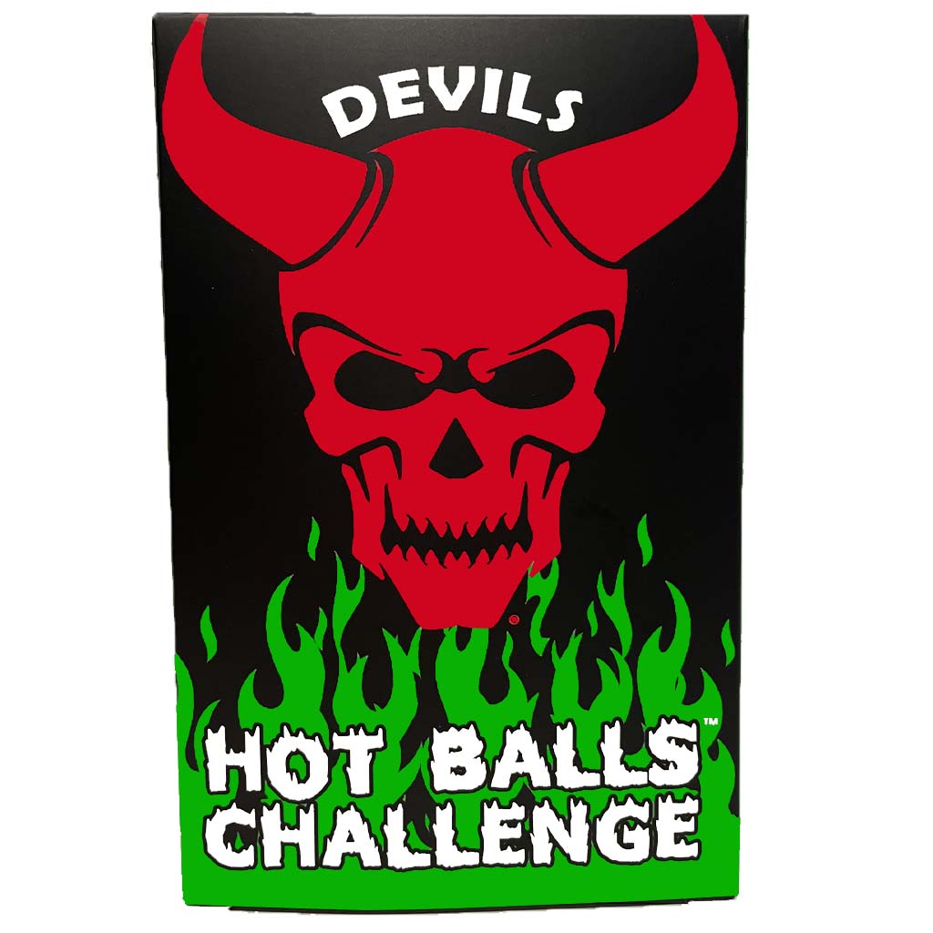 DEVILS HOT BALLS CHALLENGE - Worlds Hottest Chocolate Challenge