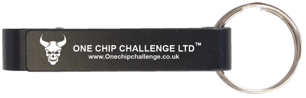 2024 Bottle Opener Keyring - OFFICIAL ONE CHIP CHALLENGE