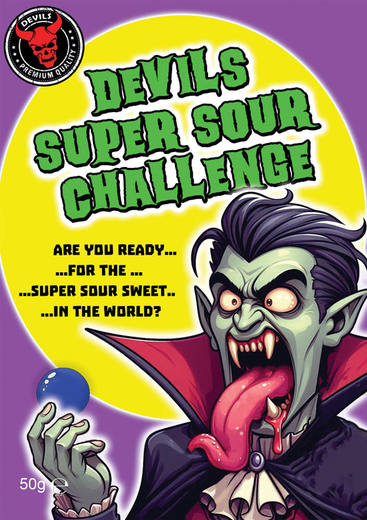 2x Devil Sour Challenge - Brand New Super Sour Sweet In The World!