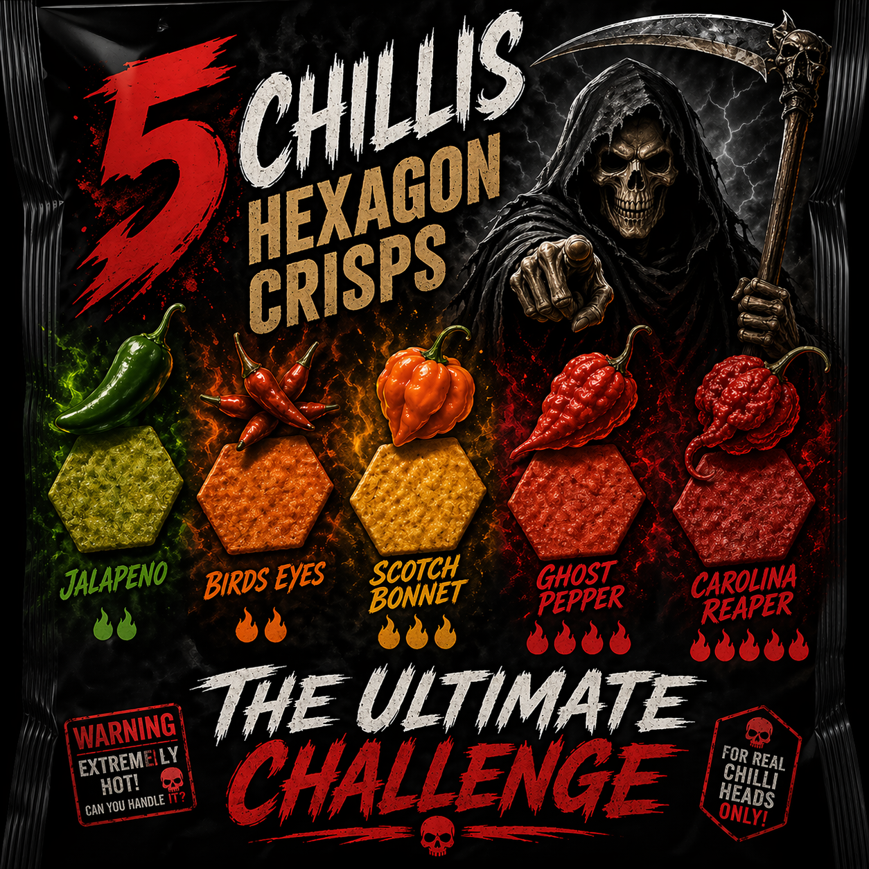 NEW 2026 The Death Challenge Trial 5 Devils Chip